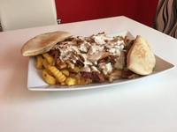 Óriás gyros tál