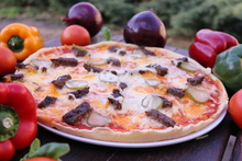 Sajtburger pizza 30 cm